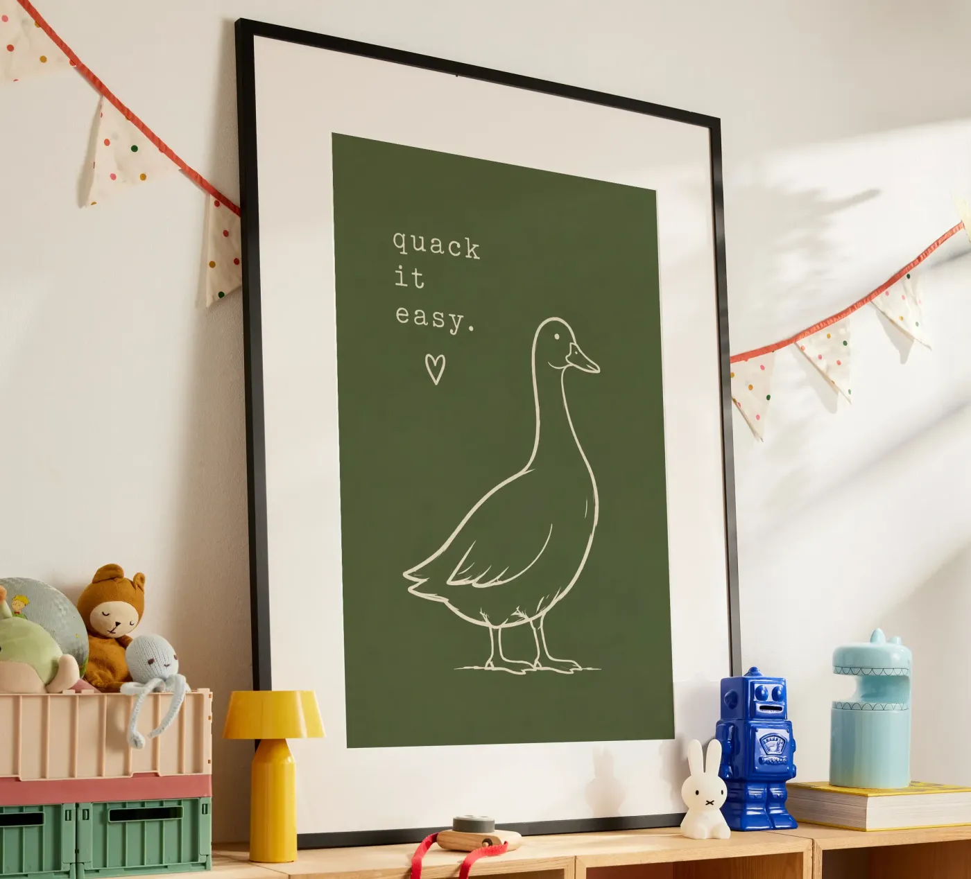 quack it poster by Linsi