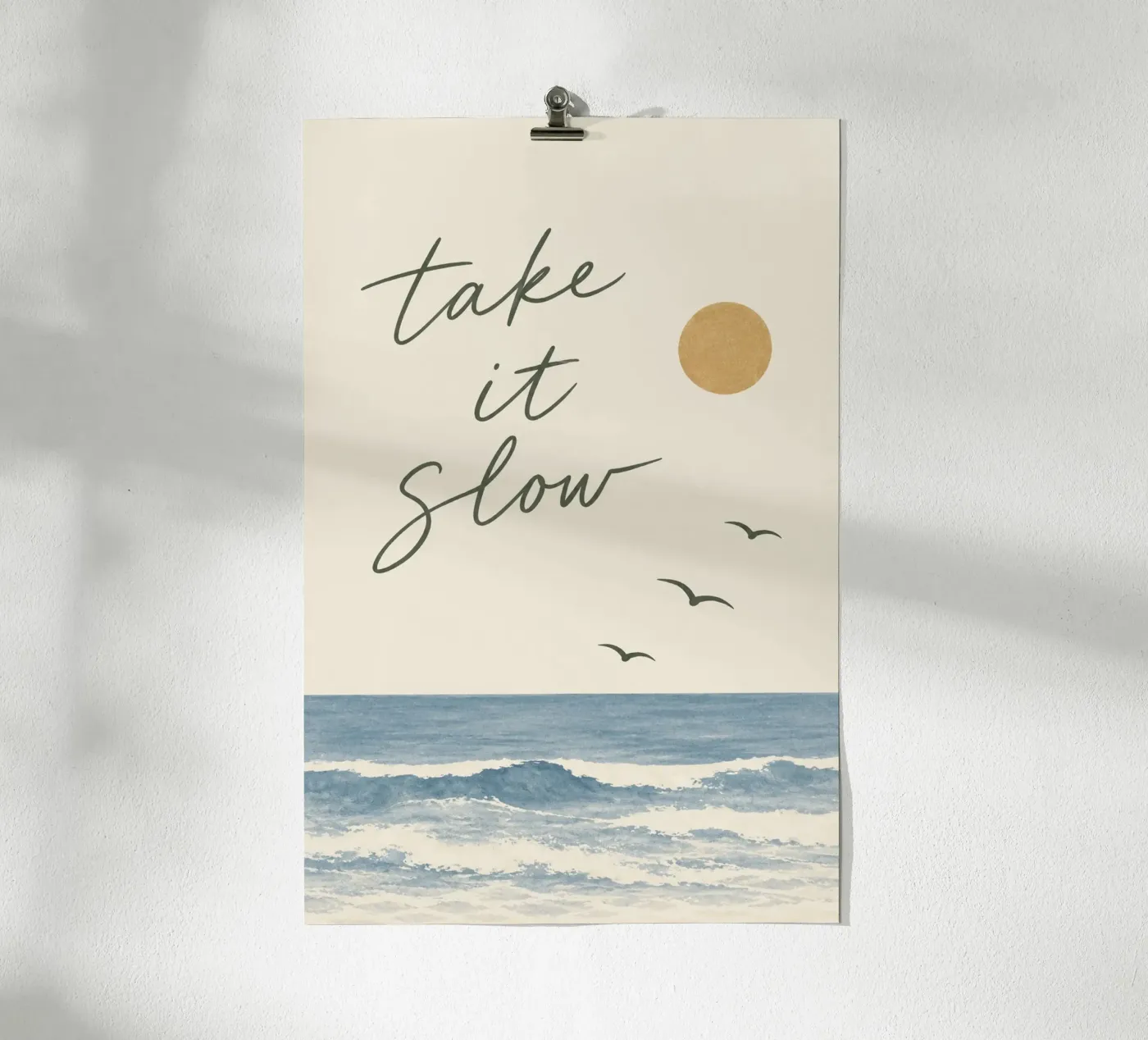 take it slow poster da Linsi