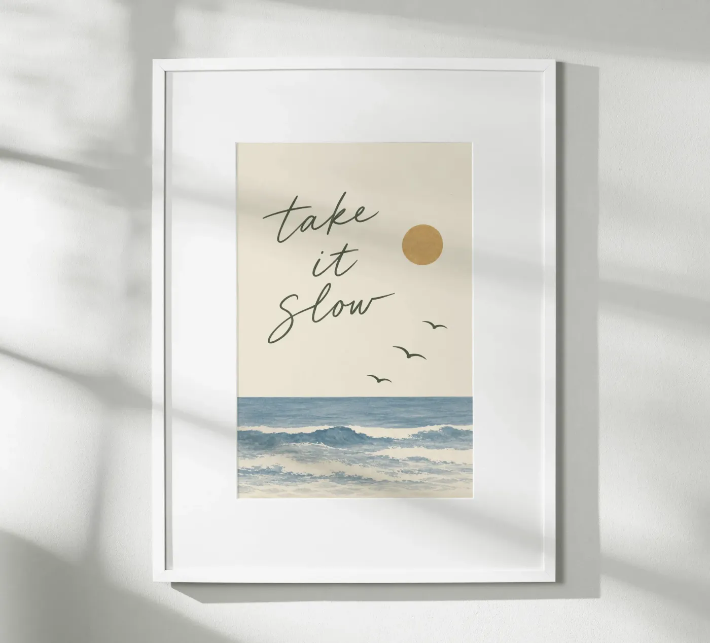 take it slow poster da Linsi