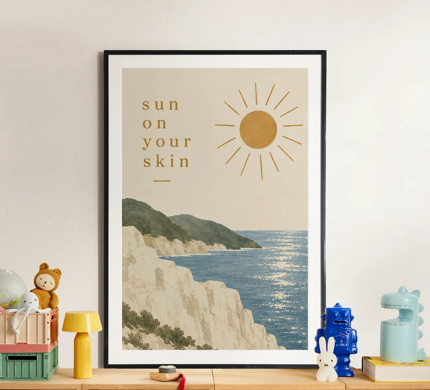 sun poster van Linsi