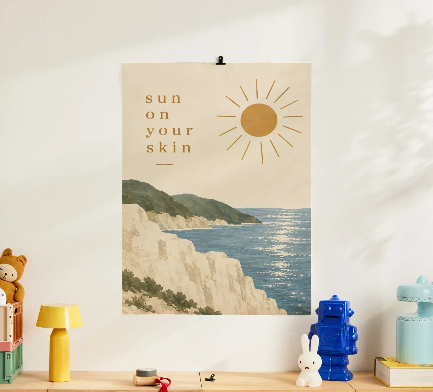 sun poster van Linsi