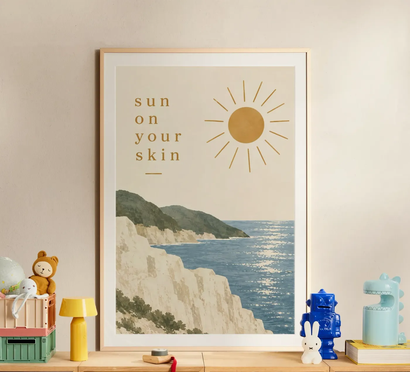 sun poster van Linsi