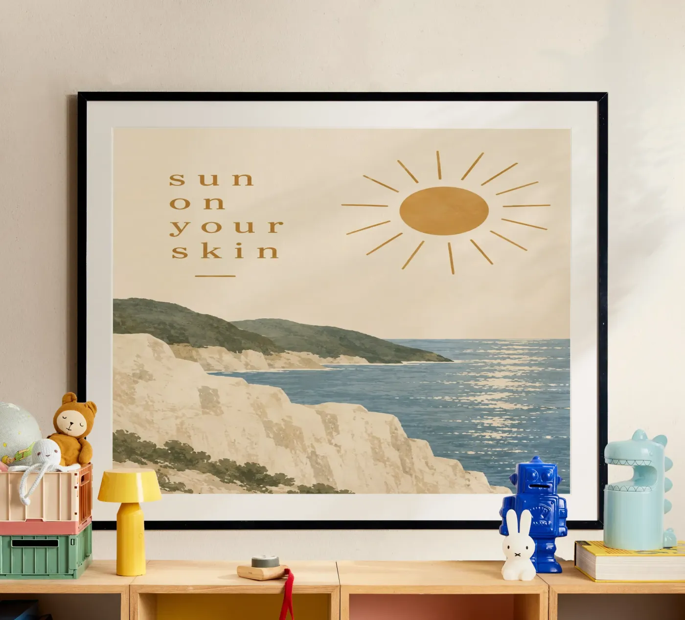 sun poster van Linsi