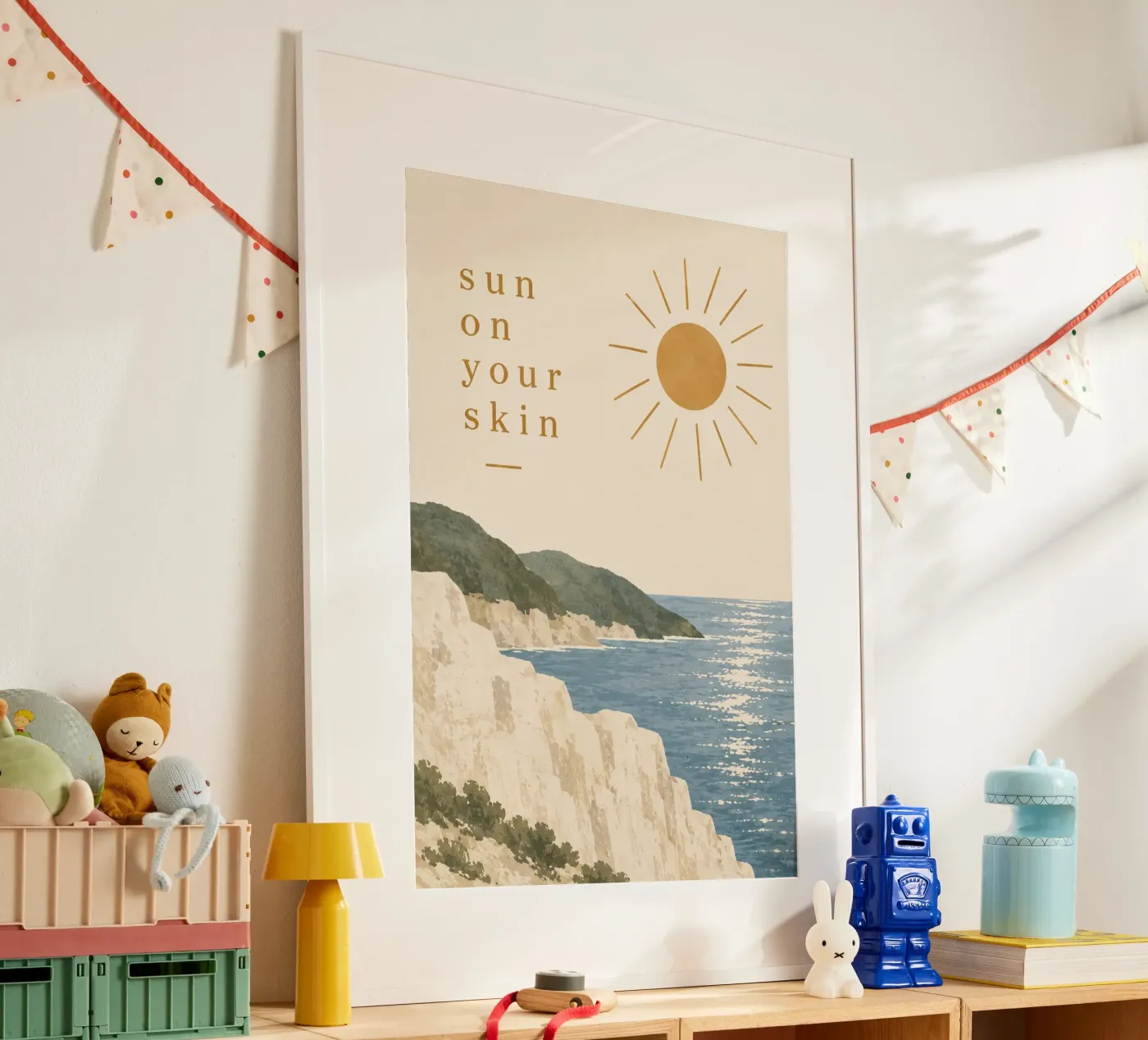 sun poster van Linsi