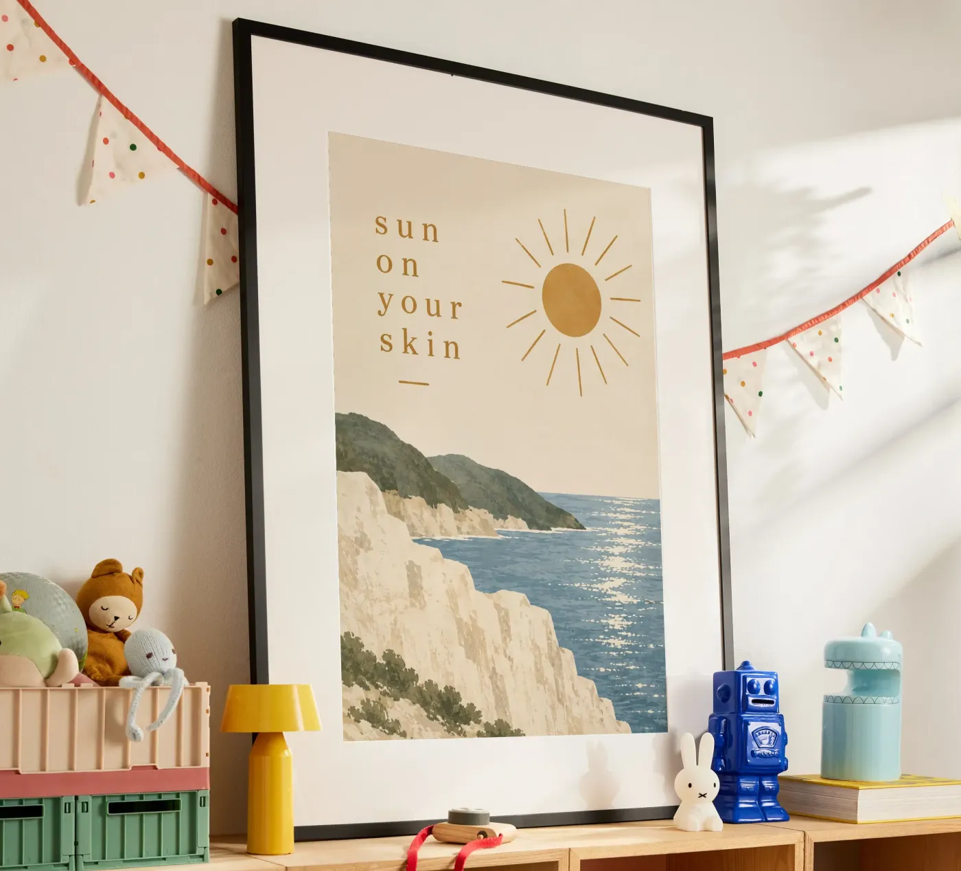 sun poster van Linsi