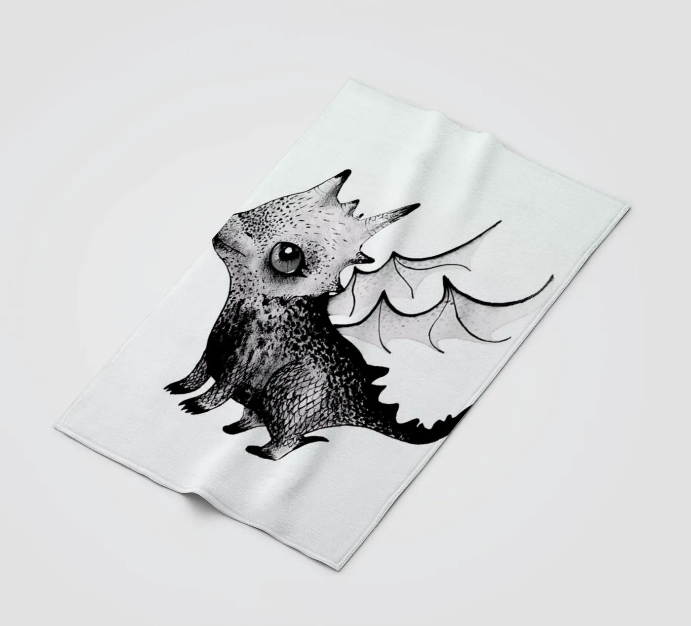 Dragon Fleecedecke von Tvinkla