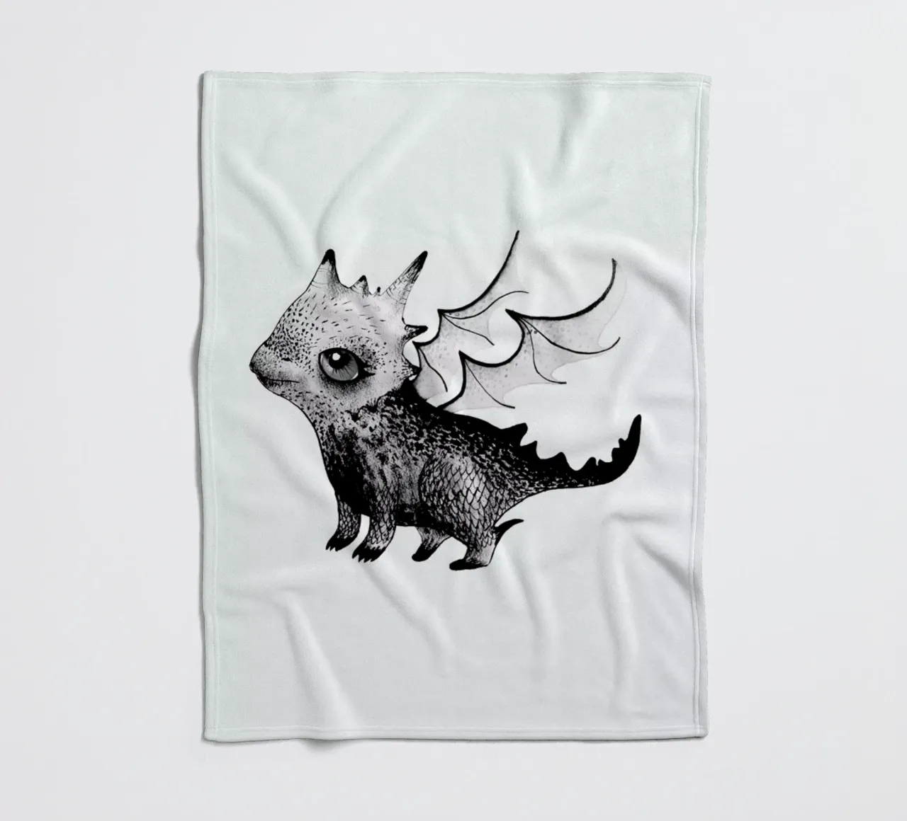 Dragon fleecedeken van Tvinkla