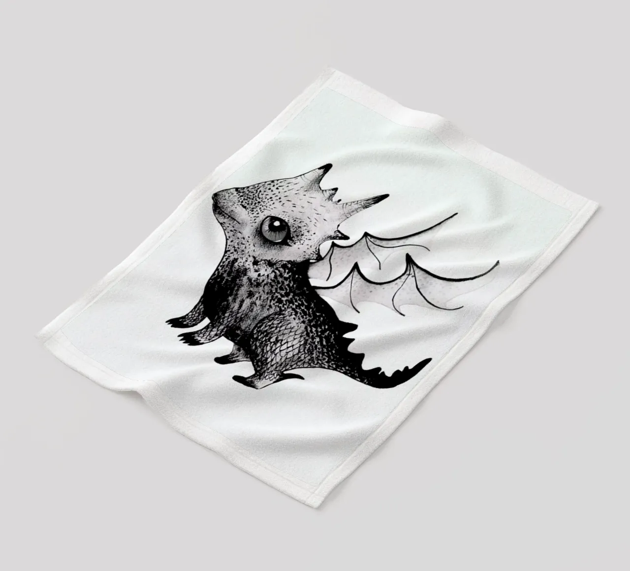 Dragon fleecedeken van Tvinkla