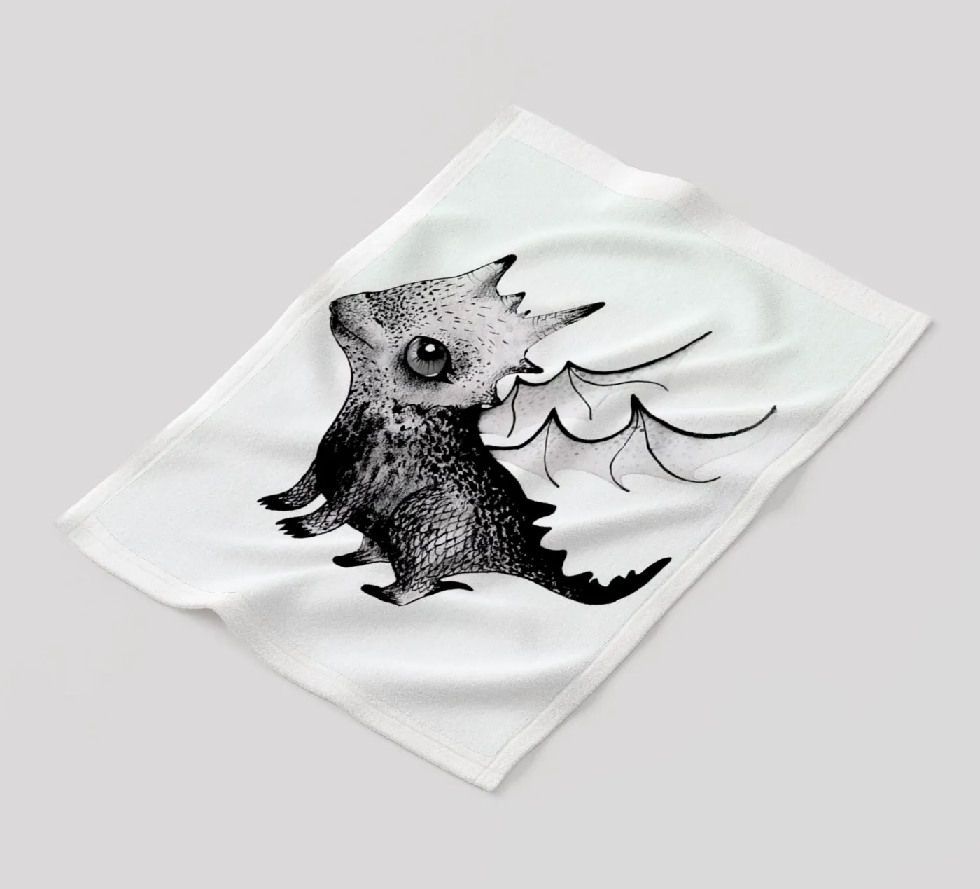 Dragon fleecedeken van Tvinkla