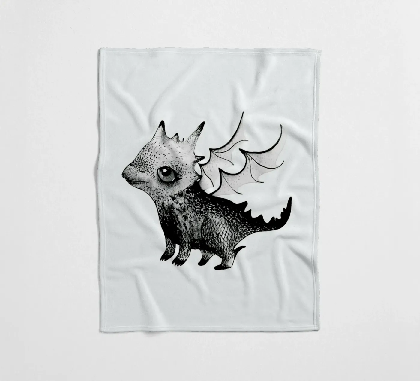 Dragon Fleecedecke von Tvinkla
