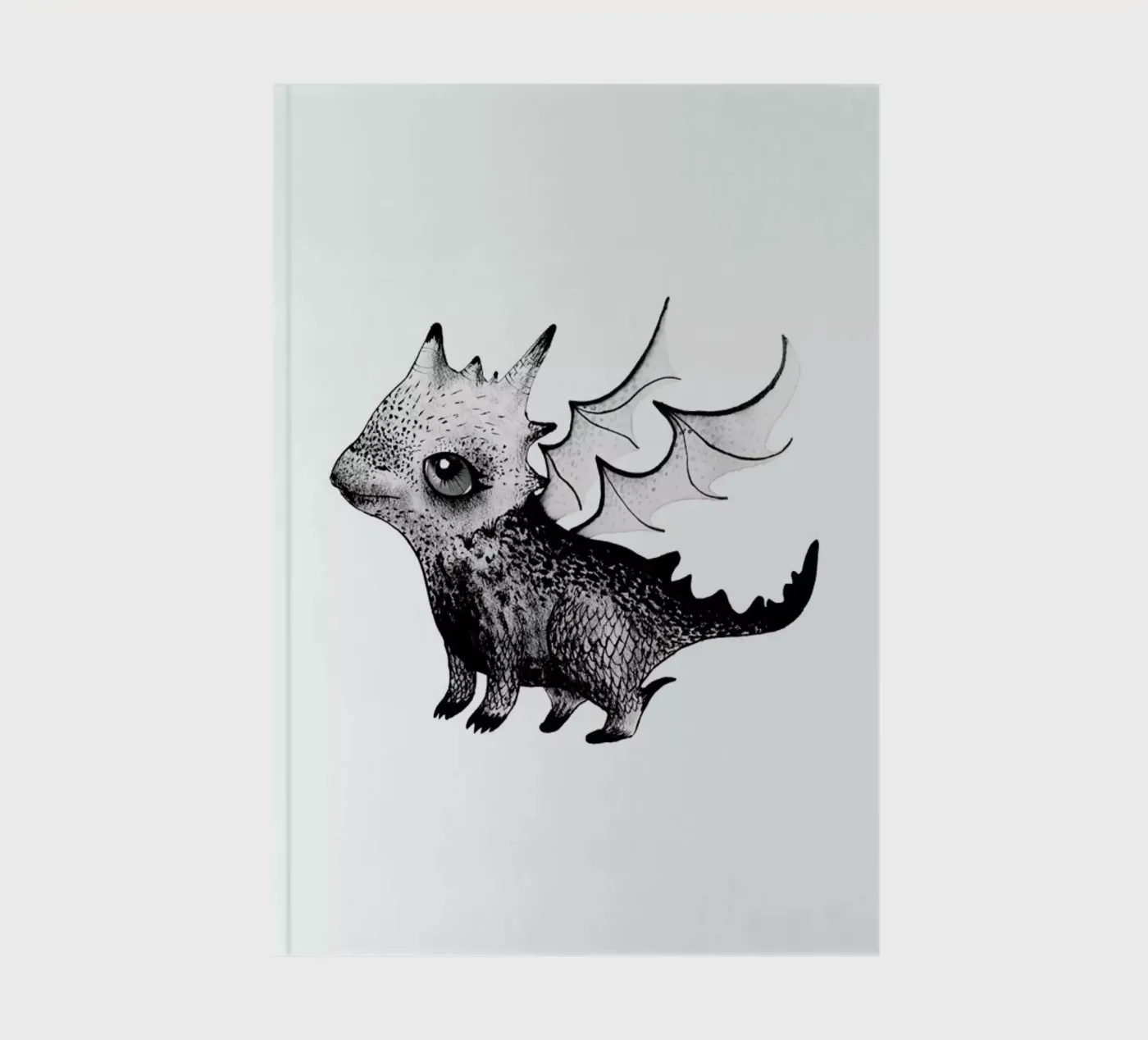Dragon notebook by Tvinkla