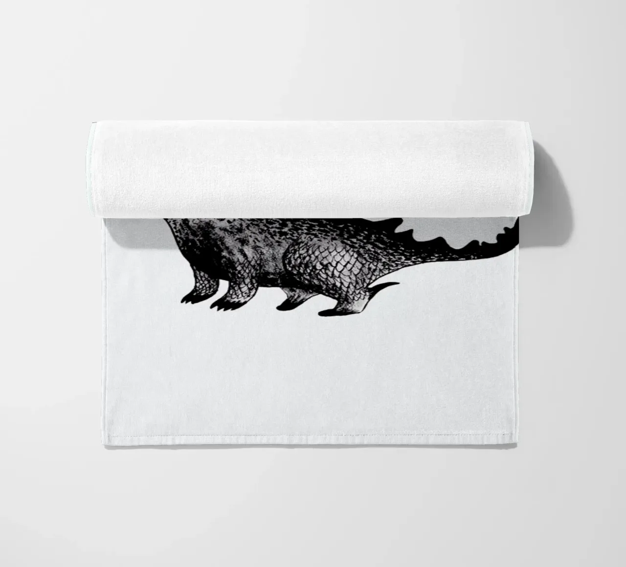 Dragon beach towel by Tvinkla