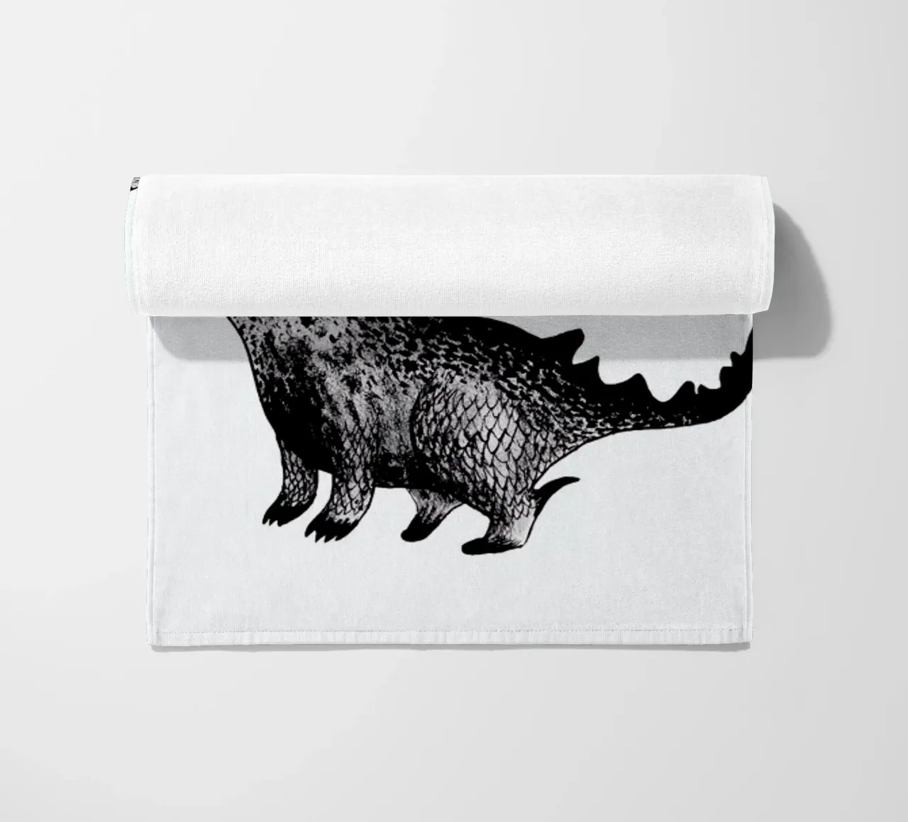 Dragon beach towel by Tvinkla