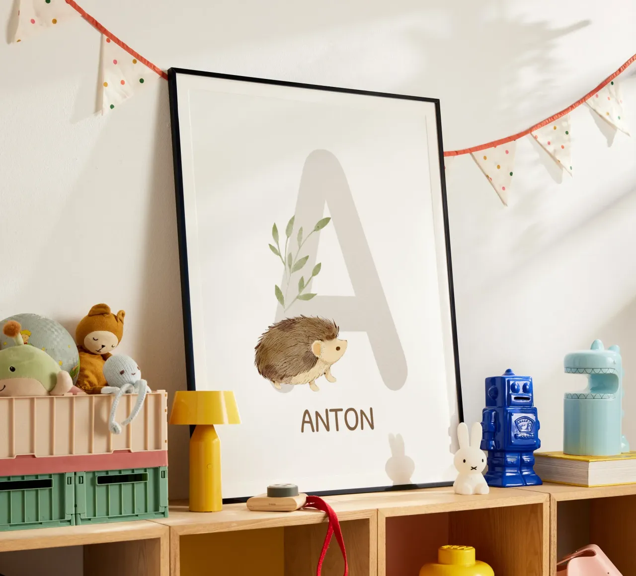 Zartes Alphabet mit Tieren carta hahnemühle da Ohkimiko