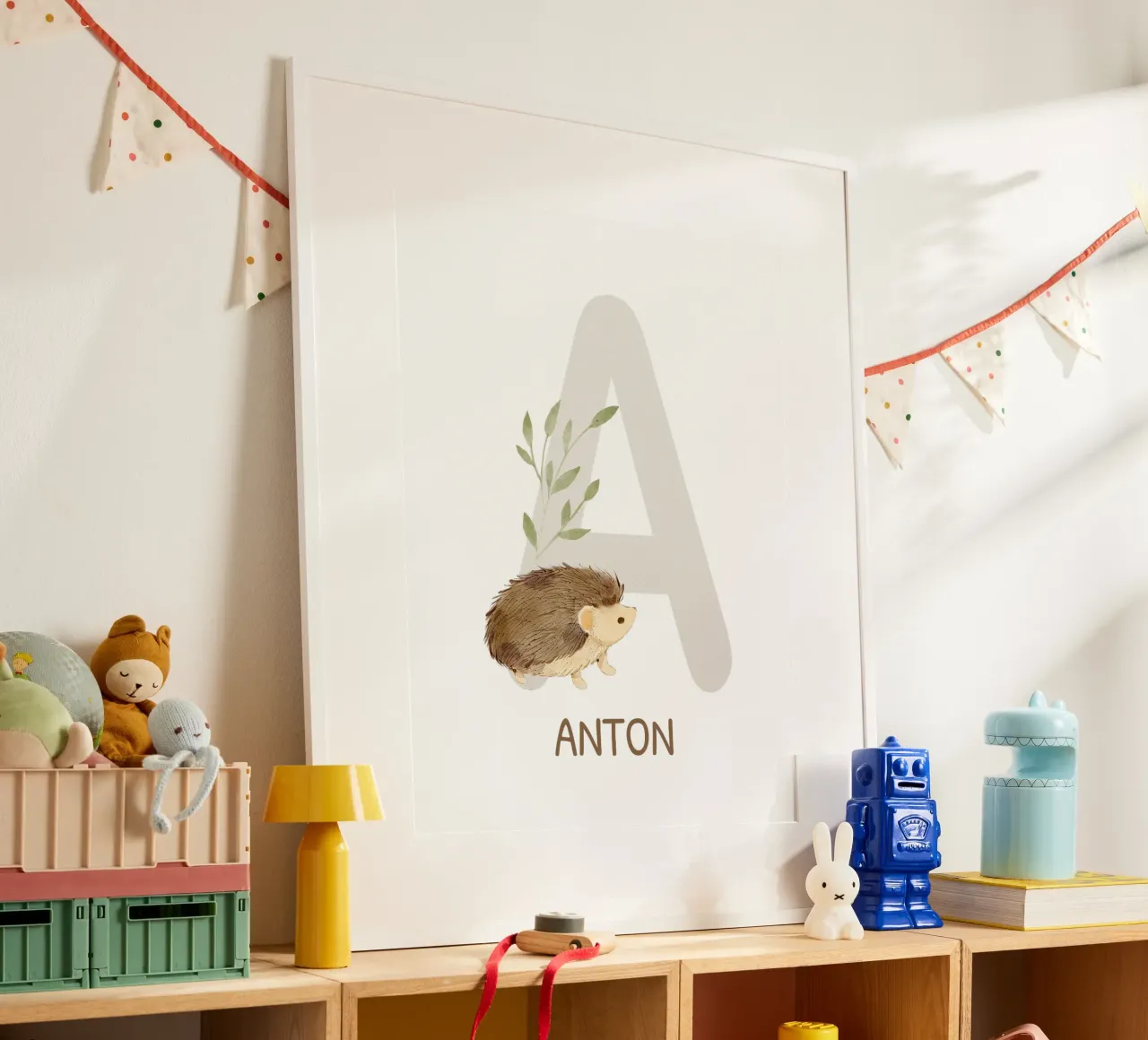 Zartes Alphabet mit Tieren carta hahnemühle da Ohkimiko