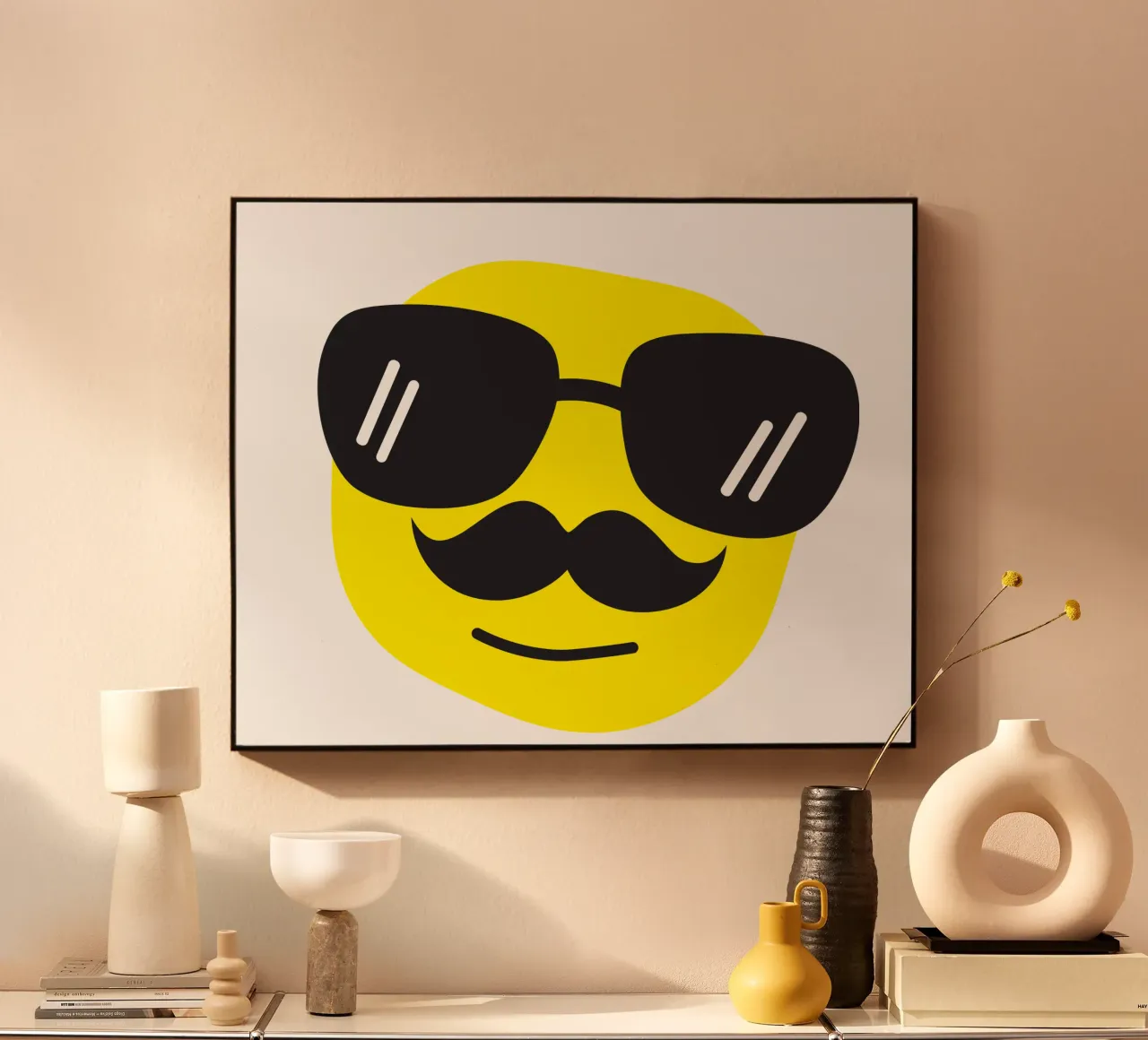 Cute cool daddy face plexiglass da happieeagle