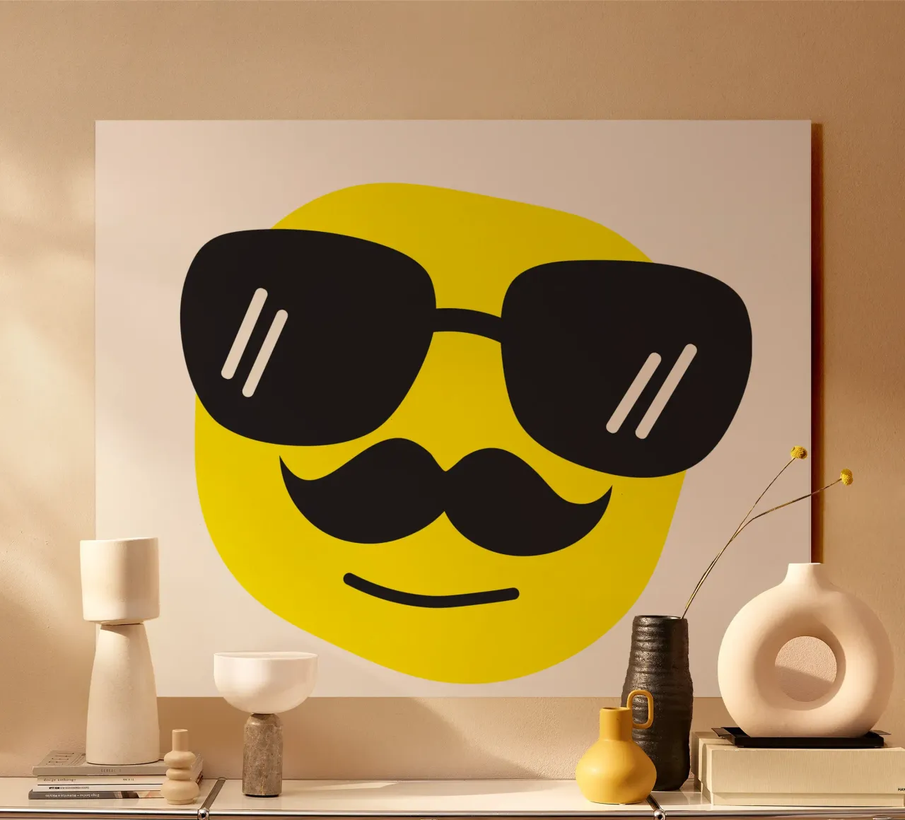 Cute cool daddy face plexiglass da happieeagle