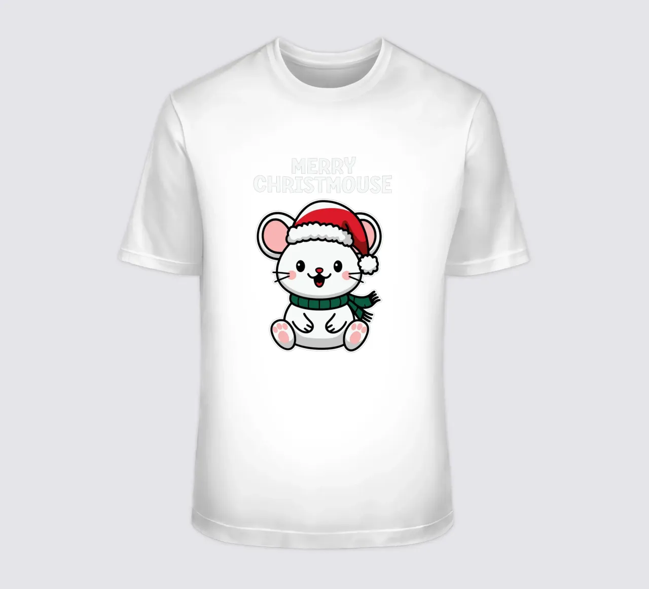 Merry Christmouse t-shirt by edsonramosart