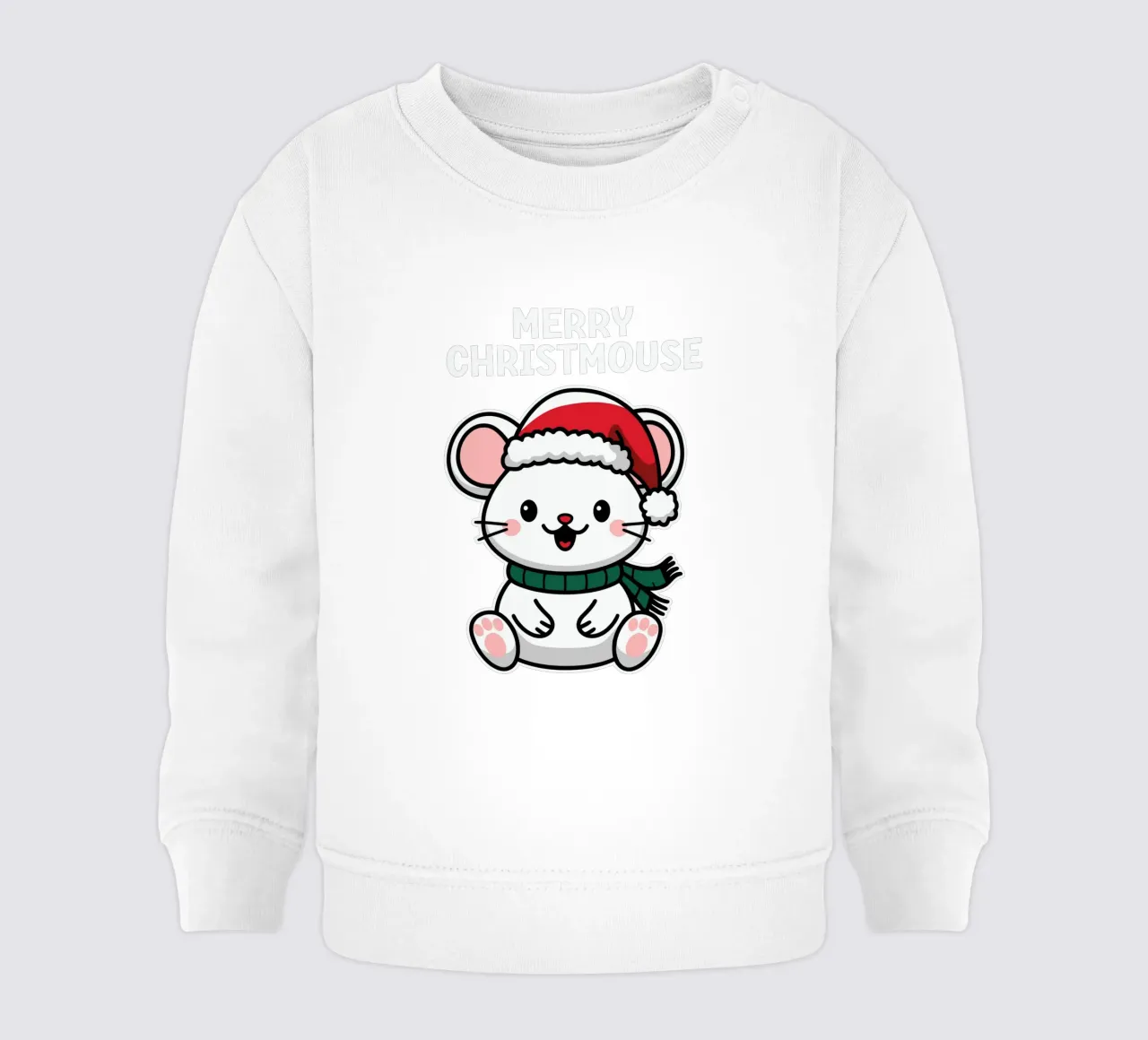 Merry Christmouse felpa neonato da edsonramosart