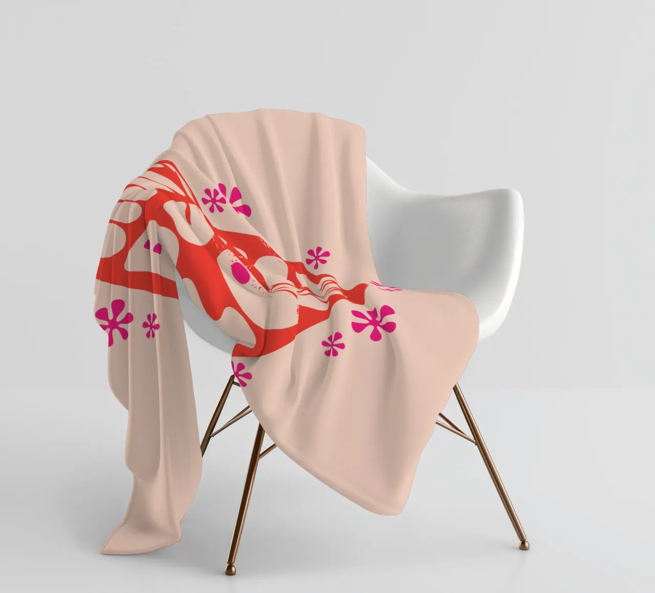 L'amore non si compra coperta in pile da Gunawan Rb