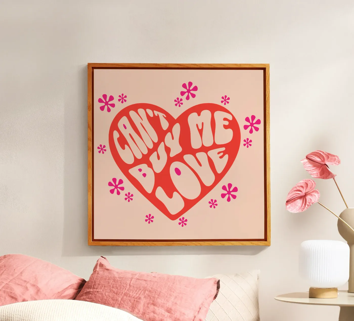 L'amore non si compra plexiglass da Gunawan Rb
