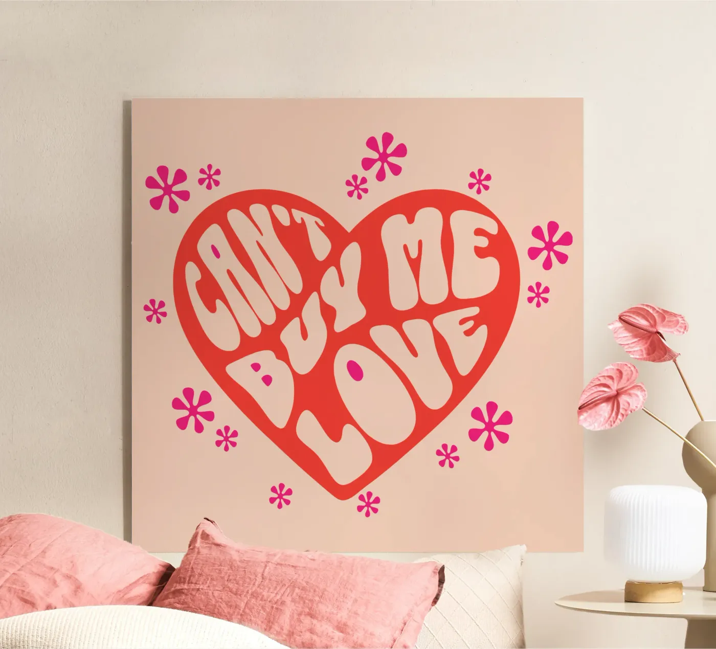 L'amore non si compra plexiglass da Gunawan Rb