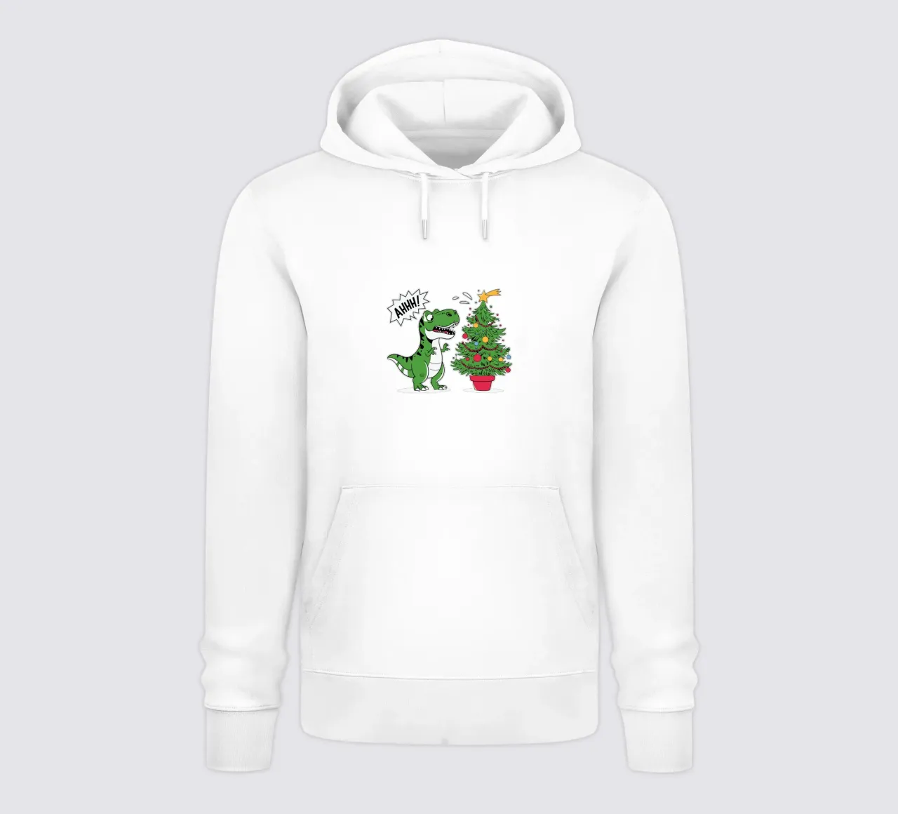 AHHH felpa con cappuccio da edsonramosart