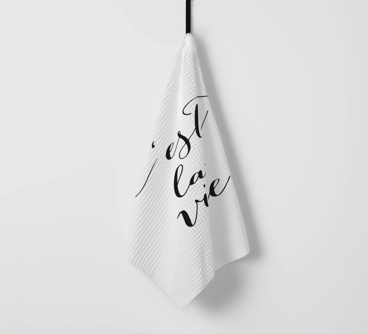 C'est la Vie - Elegante design tipografico canovaccio da cucina da Whole©