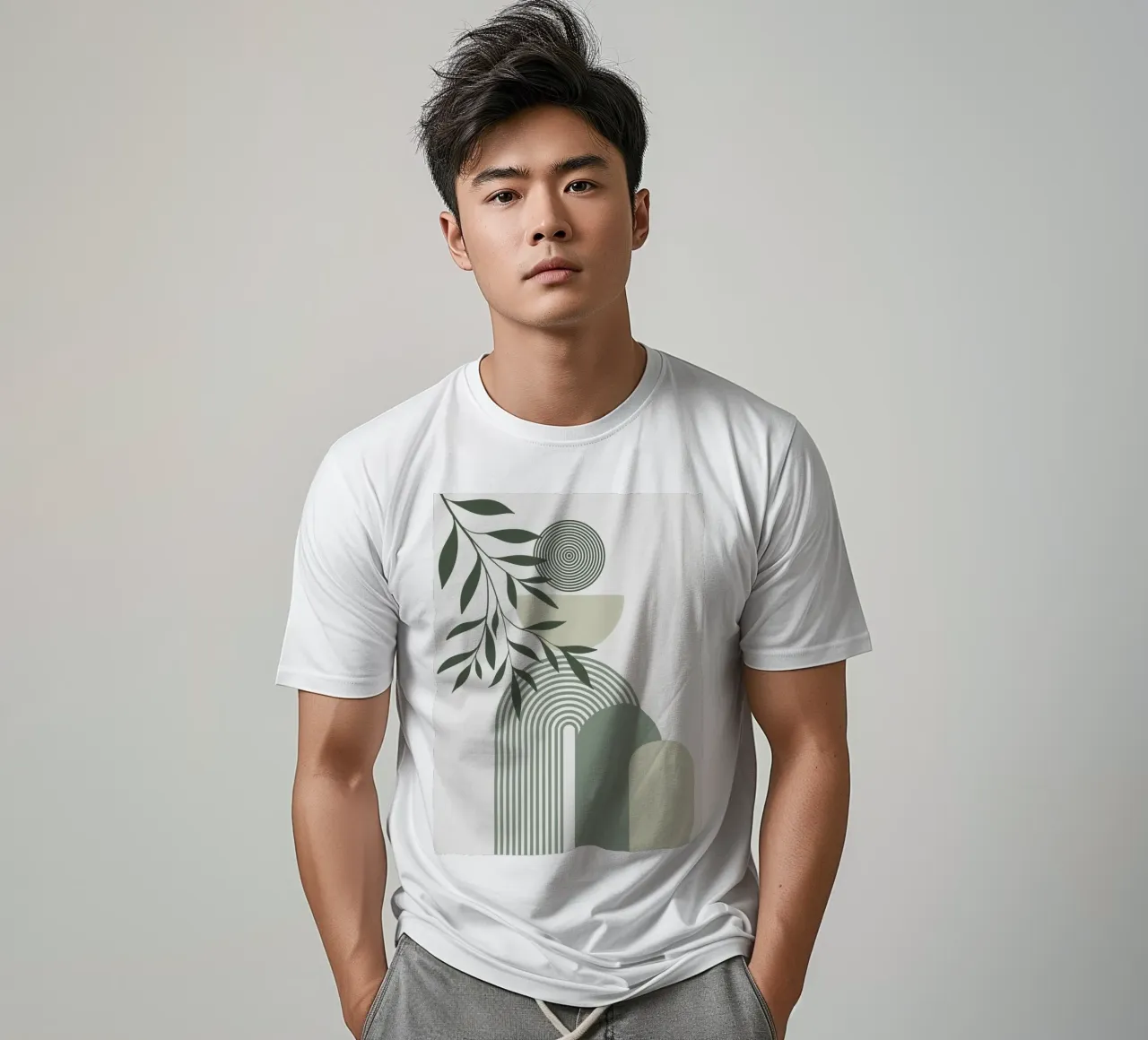Nature minimalist t-shirt da LisaArtes
