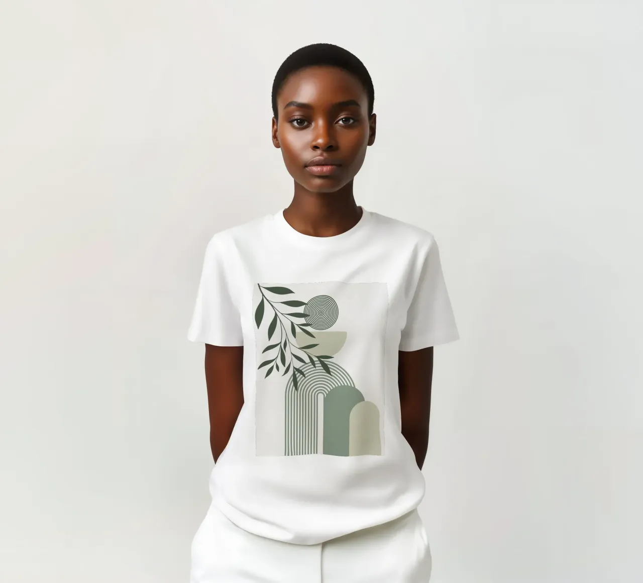 Nature minimalist t-shirt da LisaArtes