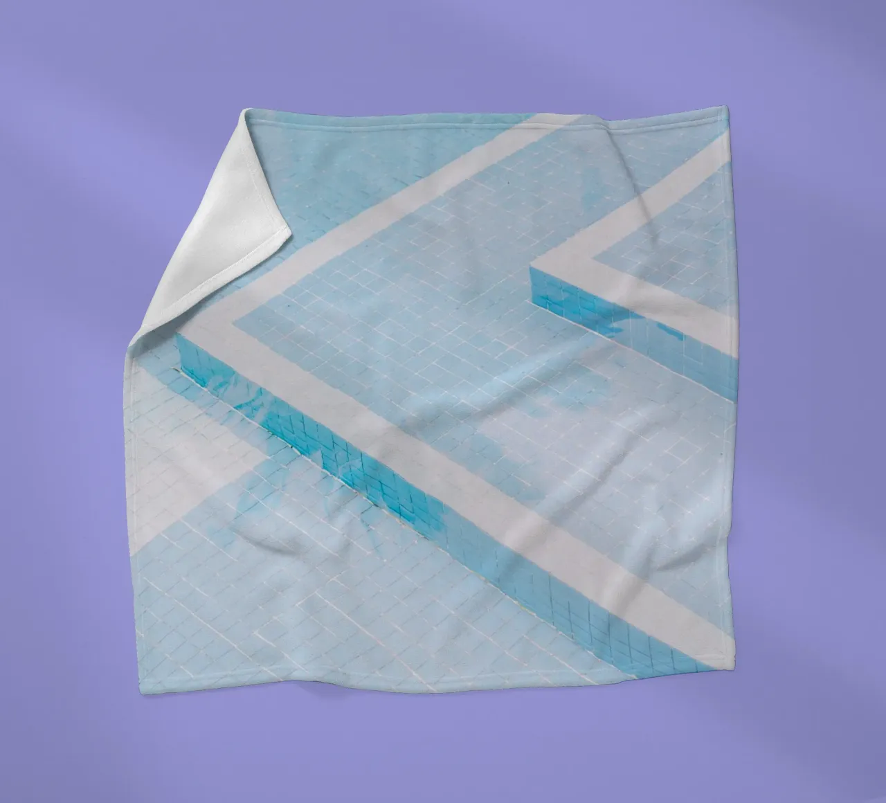 Blue Pool fleecedeken van patiphotography