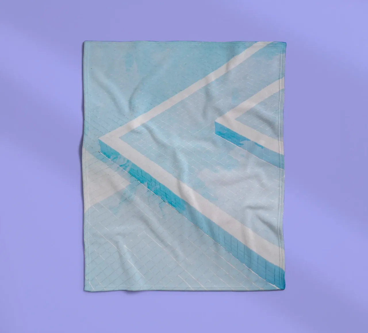 Blue Pool fleecedeken van patiphotography