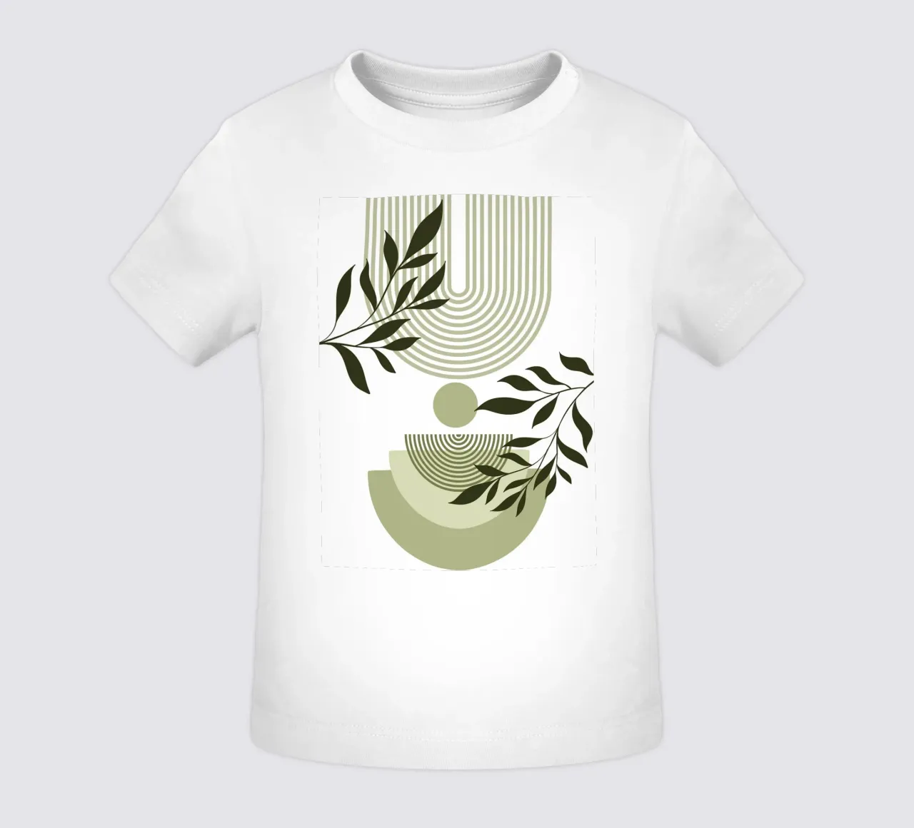Geometric and natural elements maglietta neonato da LisaArtes