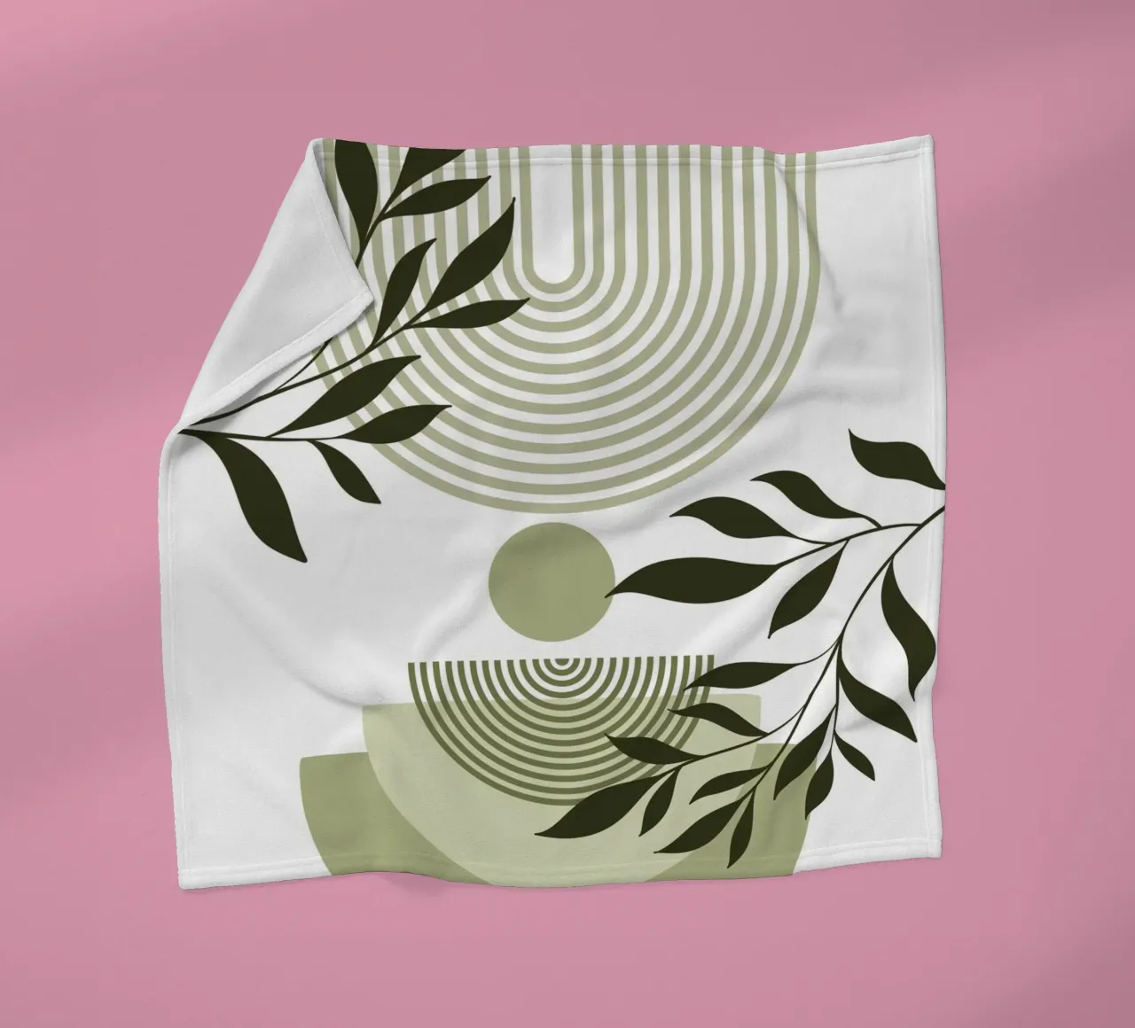 Geometric and natural elements coperta in pile da LisaArtes