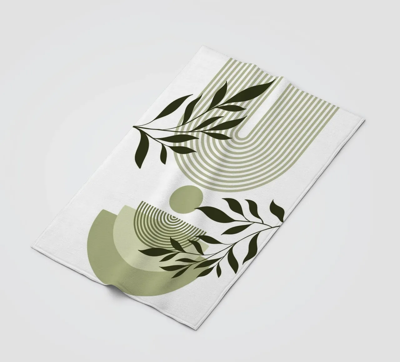 Geometric and natural elements coperta in pile da LisaArtes