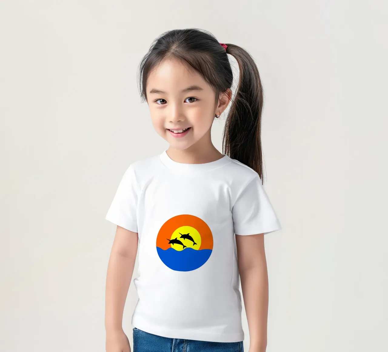 Dolphinicorns kids t-shirt by happieeagle