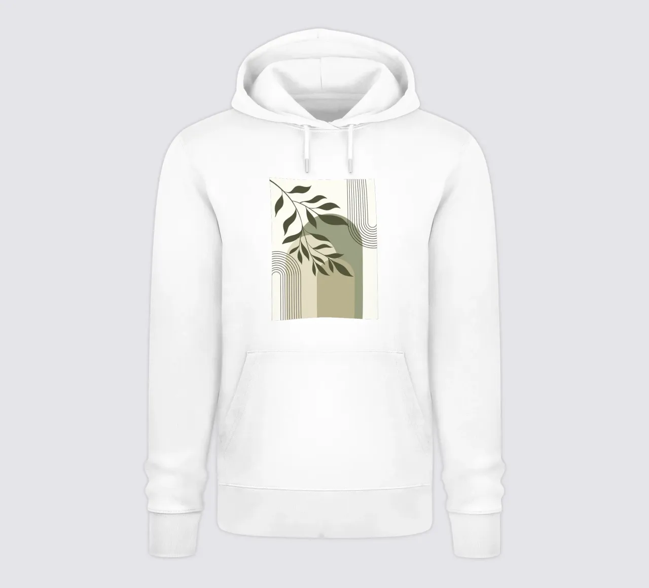 Harmonious blend of nature and abstract design. Hoodie von LisaArtes