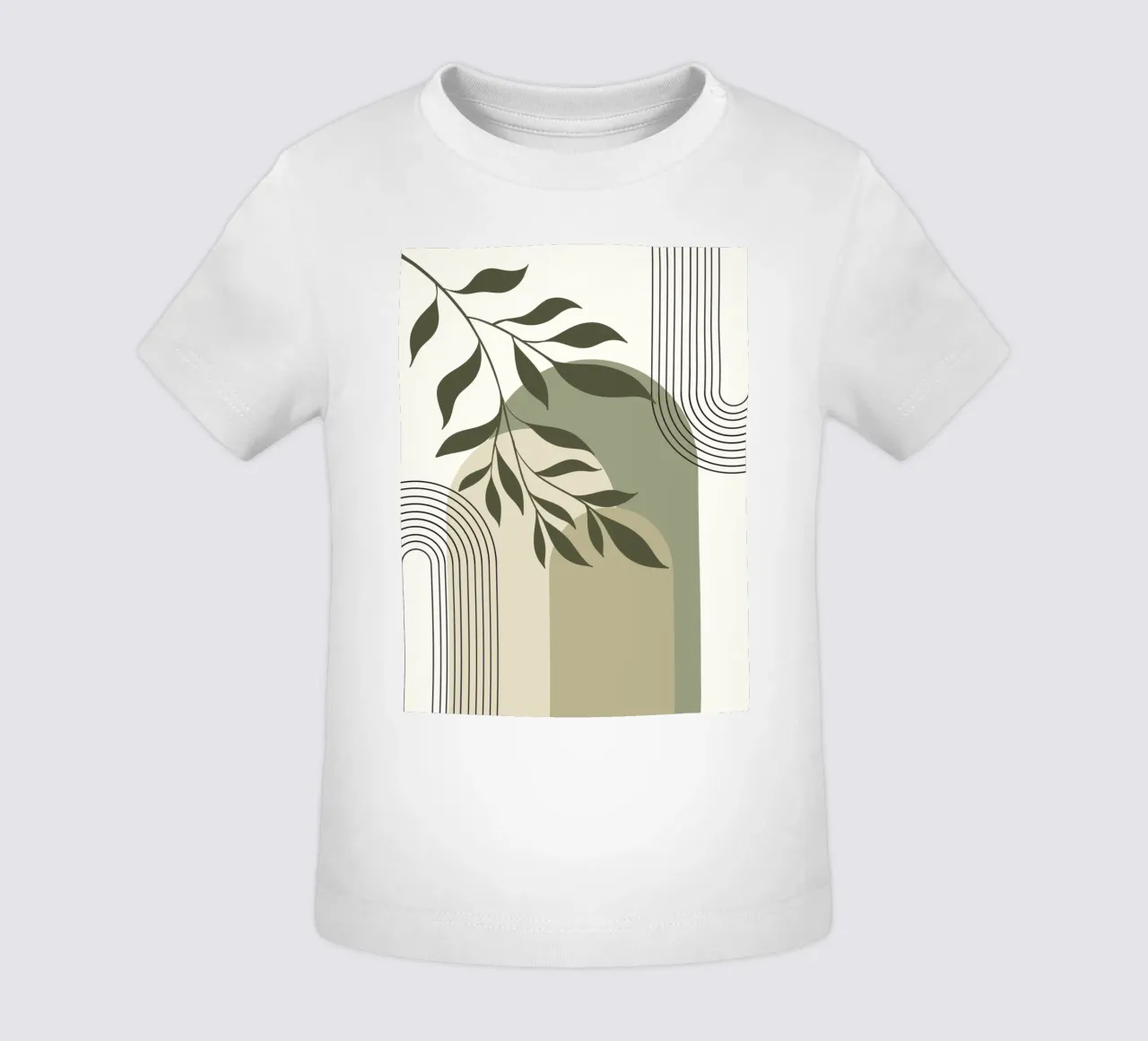 Harmonious blend of nature and abstract design. maglietta neonato da LisaArtes