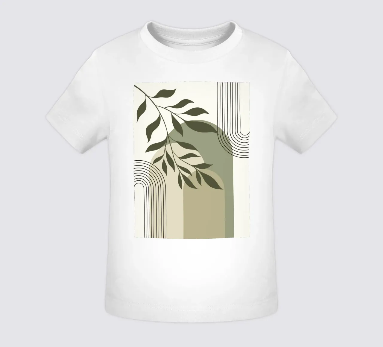 Harmonious blend of nature and abstract design. Baby T-Shirt von LisaArtes