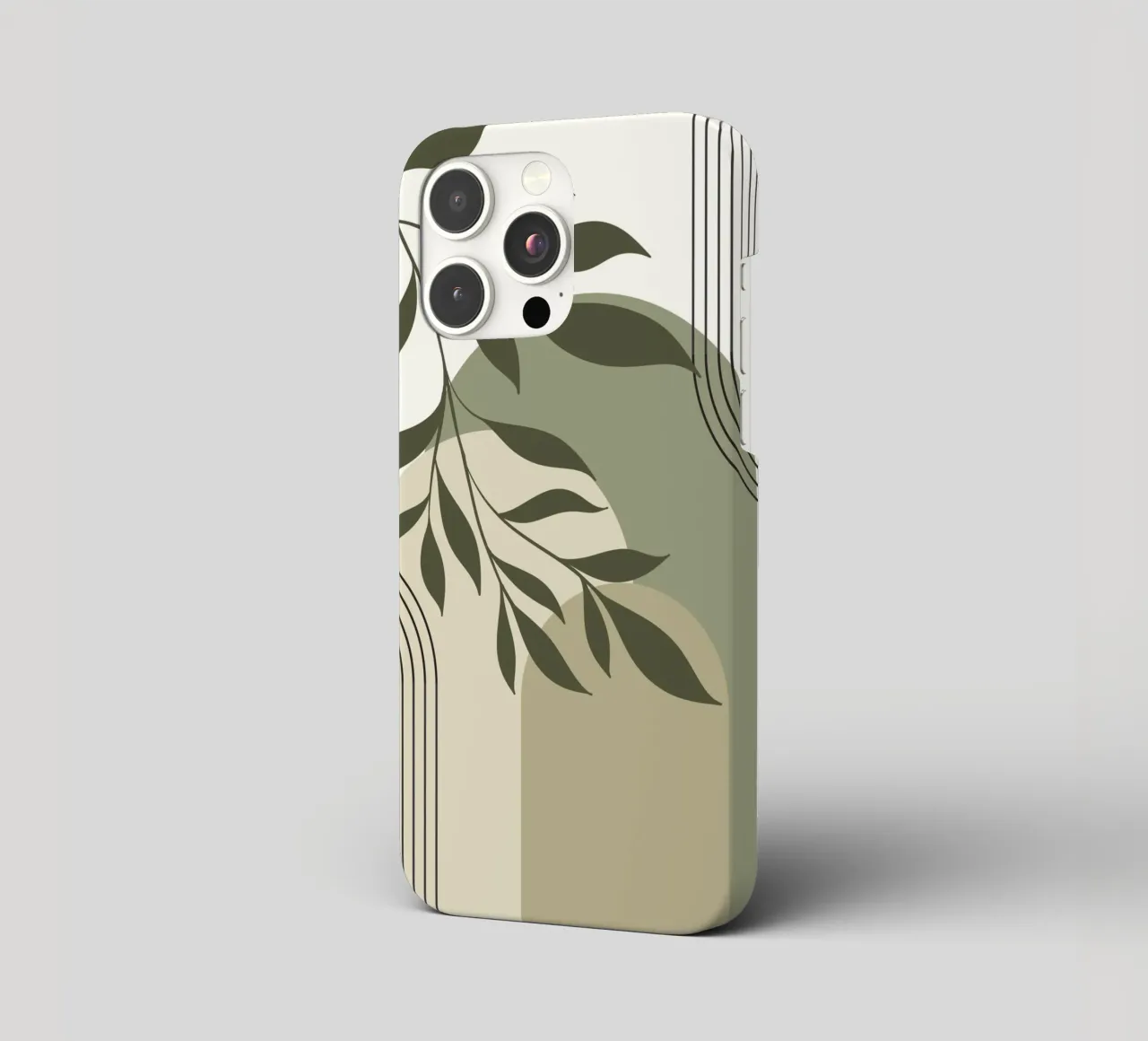 Harmonious blend of nature and abstract design. cover iphone da LisaArtes