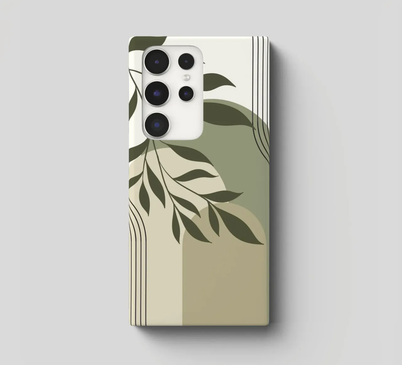 Harmonious blend of nature and abstract design. cover samsung da LisaArtes