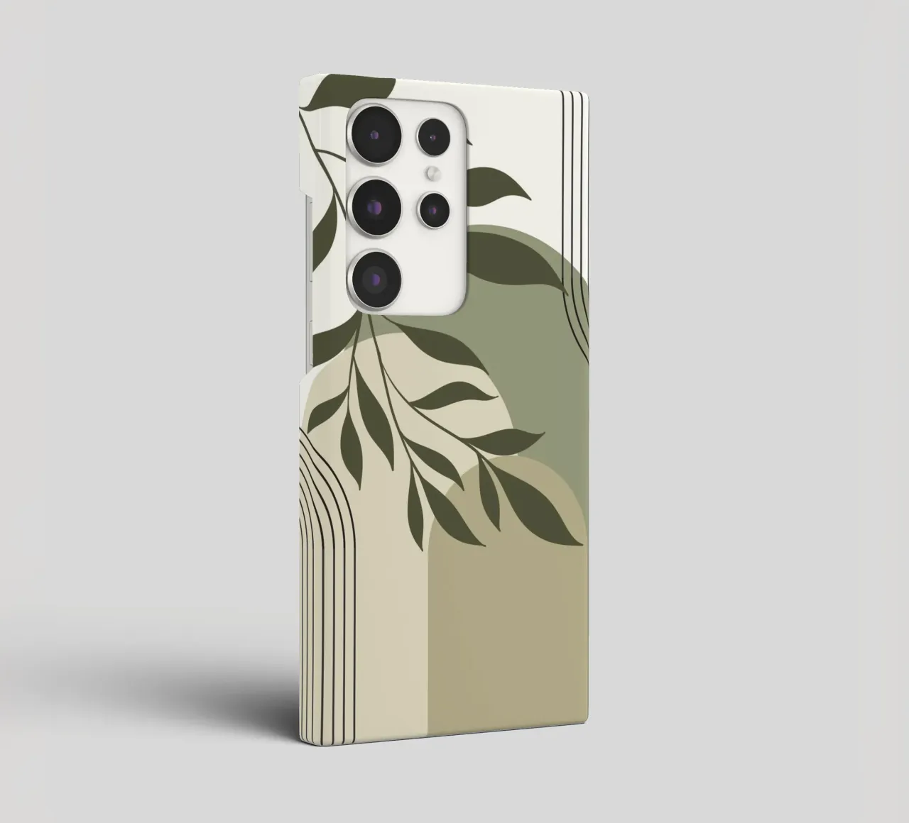 Harmonious blend of nature and abstract design. cover samsung da LisaArtes