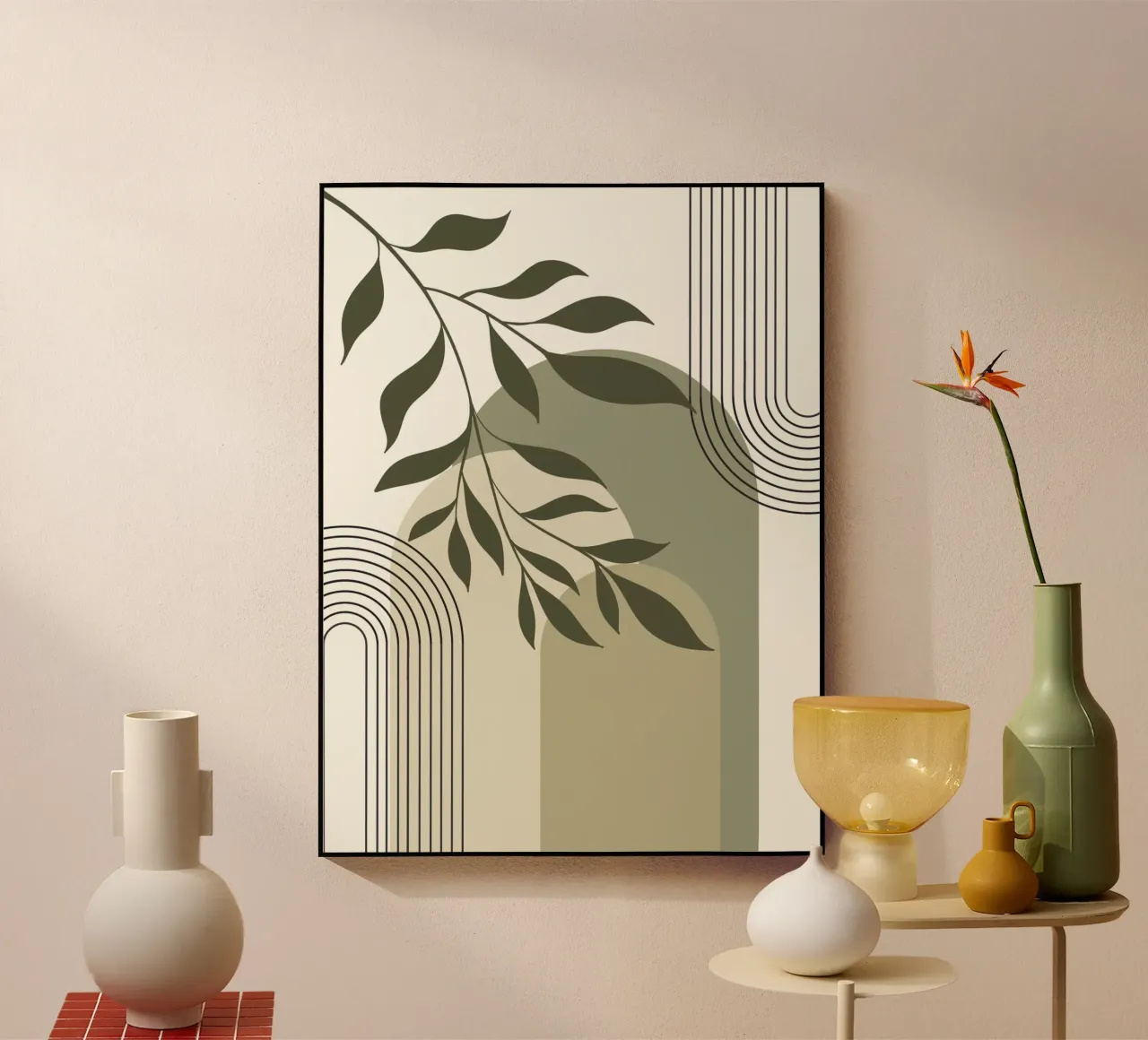Harmonious blend of nature and abstract design. plexiglass da LisaArtes
