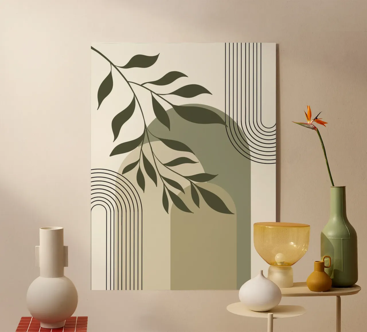 Harmonious blend of nature and abstract design. plexiglass da LisaArtes