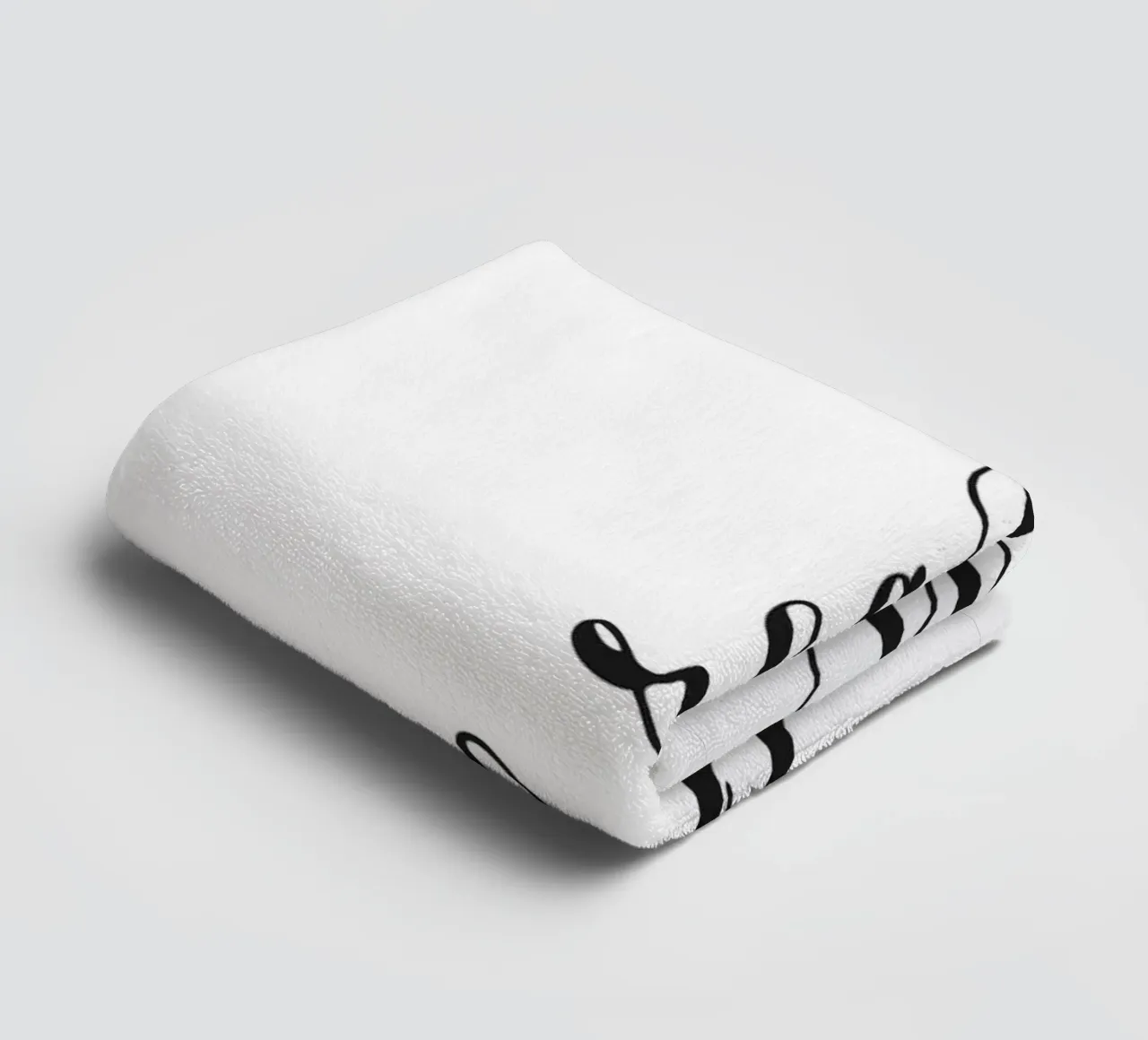Dream - Minimalist typography design towel by Whole©