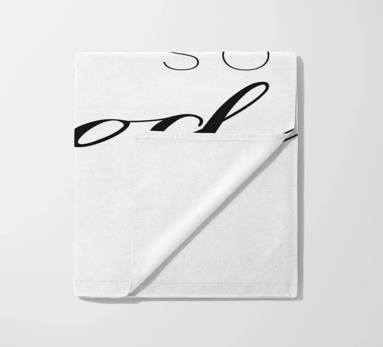 It’s So Good – Modernes Typografie-Zitat Strandtuch von Whole©