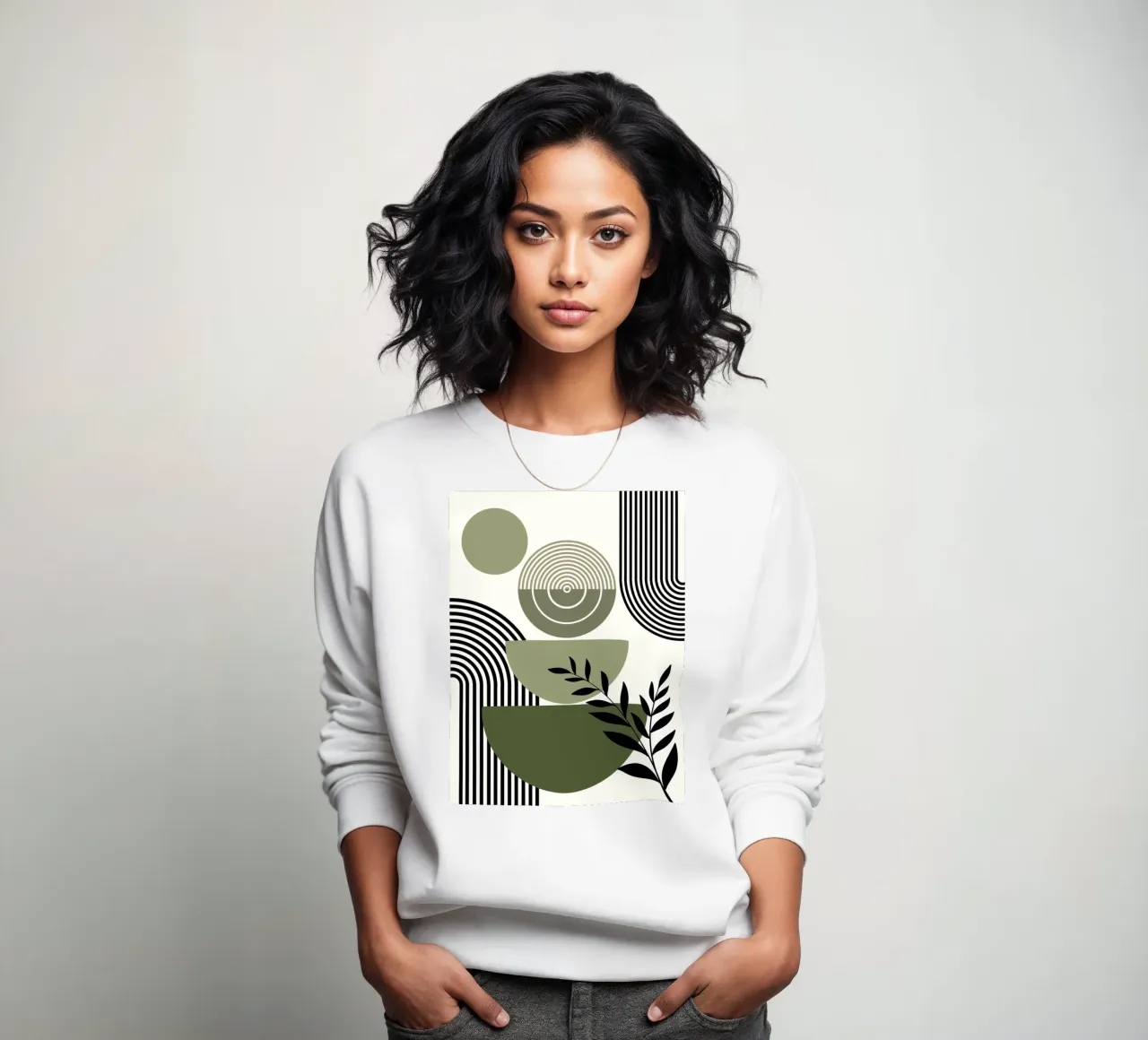 Circles and branch felpa da LisaArtes