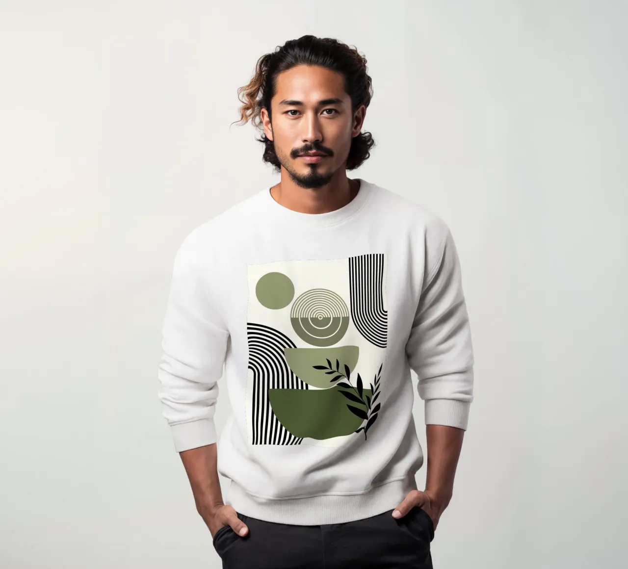 Circles and branch felpa da LisaArtes