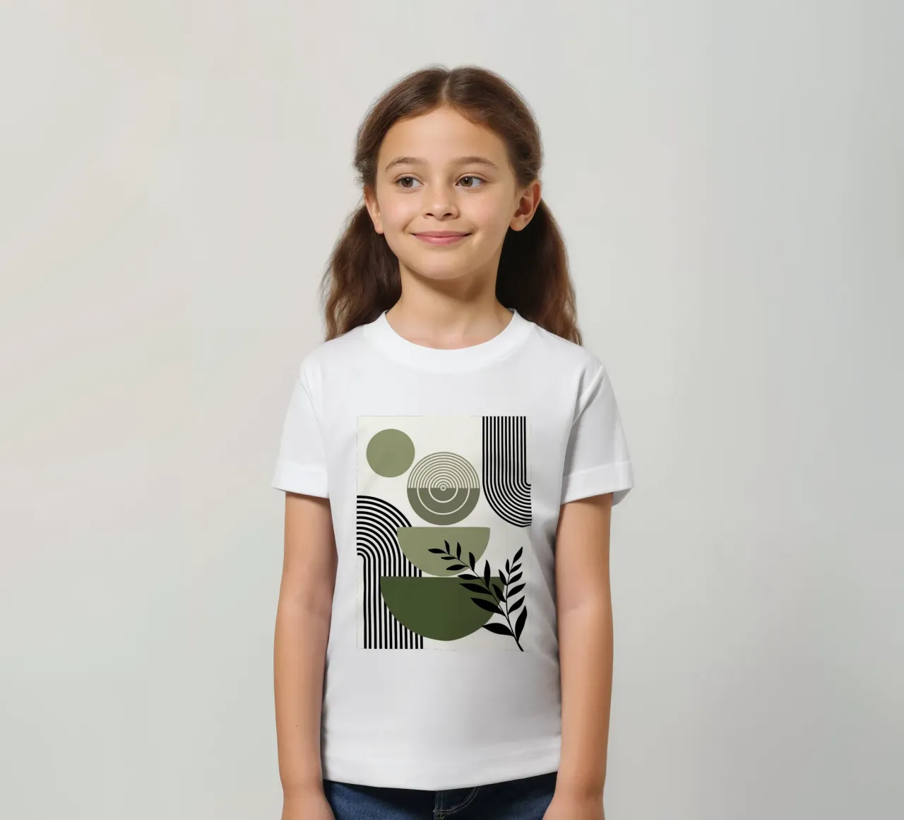 Circles and branch t-shirt bambini da LisaArtes