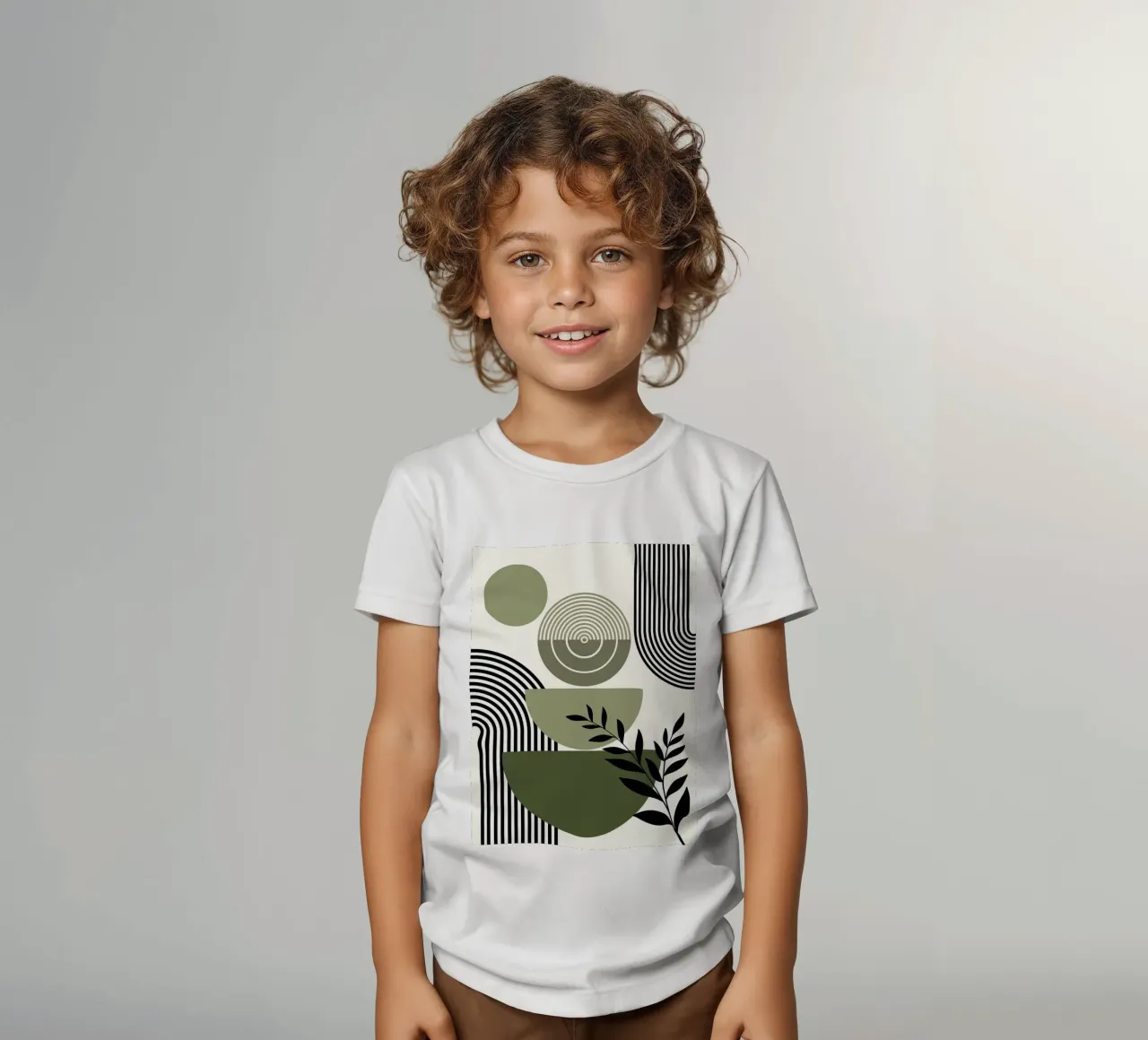 Circles and branch t-shirt bambini da LisaArtes